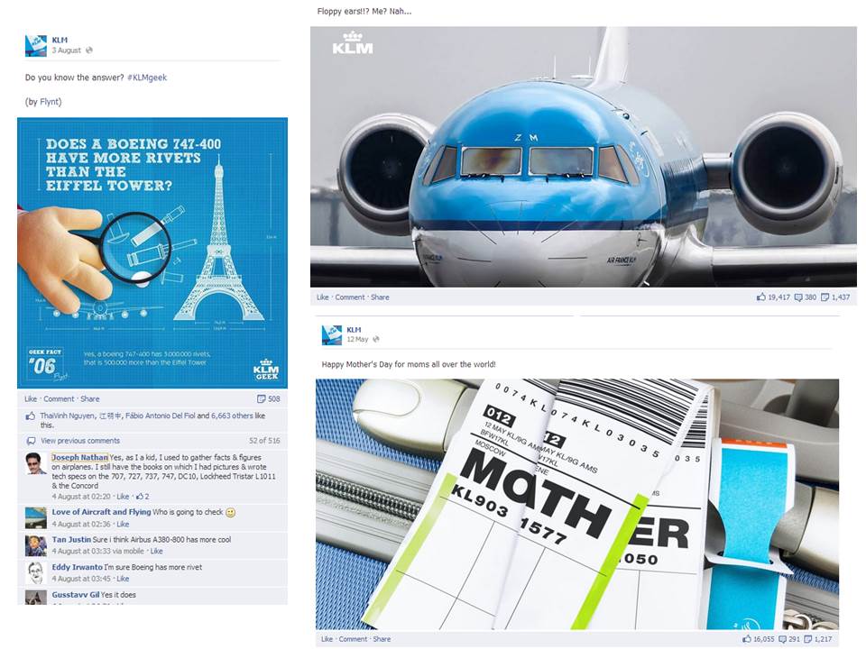 KLM: social media devoted
