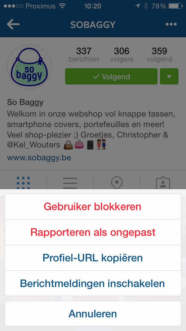 So Baggy Instagram Notifications